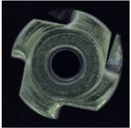 Metal fastener inspection - original image