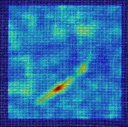 Textile inspection - AI defect detection overlay
